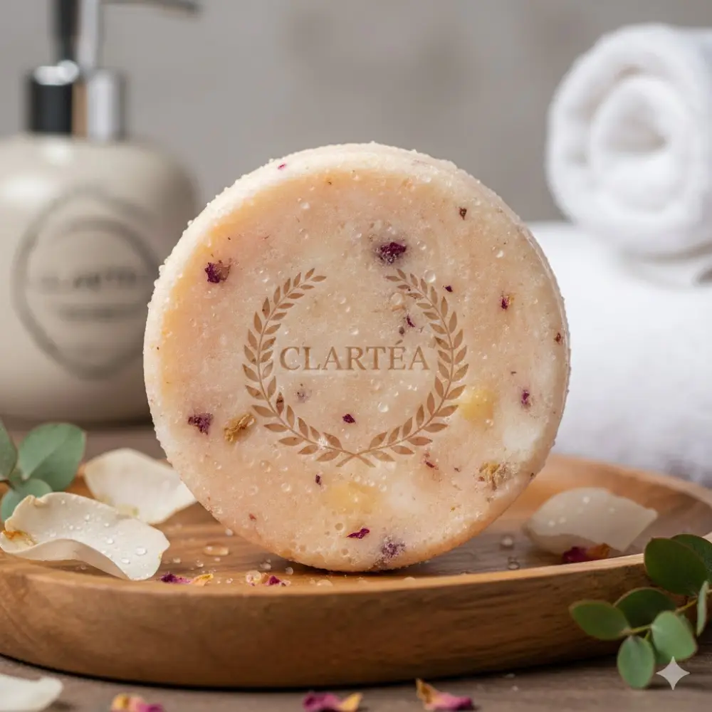 Photo de gommage solide pour le visage