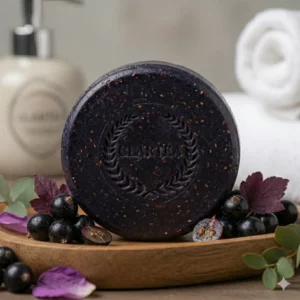 gel douche solide au cassis